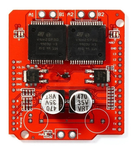 Dual Puente H Vnh2sp30 Doble 30a Monster Moto Shield - Image 2