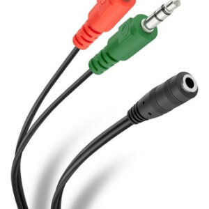 Mitzu® Extensión de audio y video 3 plug RCA estéreo de 1.8 mm