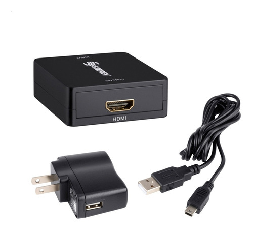 Mitzu® Convertidor de HDMI a VGA con salida de audio - 2 Pantallas