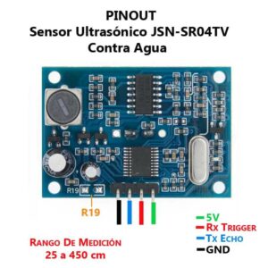 Sensor Ultrasonico Contra Agua JSN-SR04T
