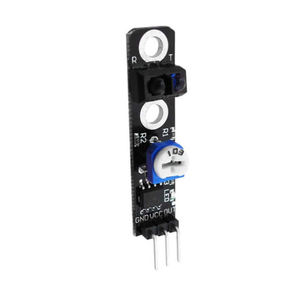 Sensor TCRT5000 KY-033 Seguidor De Linea Optico Infrarrojo Negro