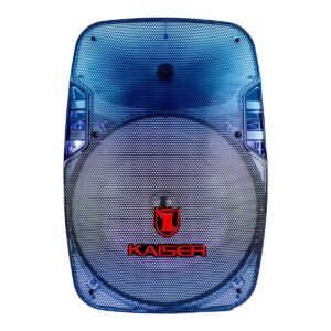 Bafle Kaiser 15'' traslúcido con microfóno y tripié KSW-5015MX-3