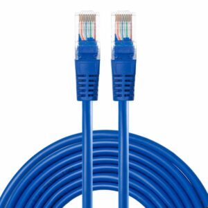 Cable de Red Ethernet UTP 15m Azul Cat 5