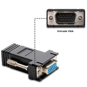 Extensor VGA Por Cable Utp RJ45