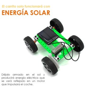 Carrito Energia Solar STEAM Armable