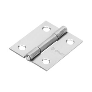 Bisagra rectangular 1-1/2" acero pulido