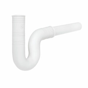 Cespol Flexible lavabo PVC con Extension de 20cm 1-1/4
