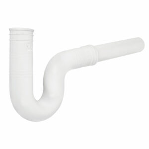 Cespol flexible para fregadero PVC con extension de 20cm 1-1/2