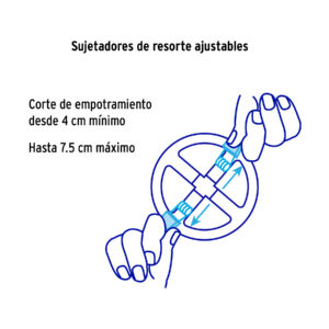 Luminario de LED para empotrar 6W Ajustable Luz Dia