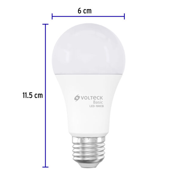 Foco Lampara LED 14W luz calida Volteck