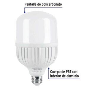 Foco Lampara LED 30W Alta potencia E26 Luz de dia