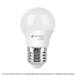 Foco Lampara LED 3W luz de dia Volteck Basic