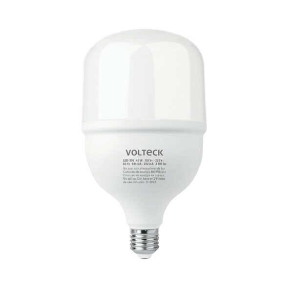 Foco Lampara LED 40W Alta potencia E26 Luz de dia