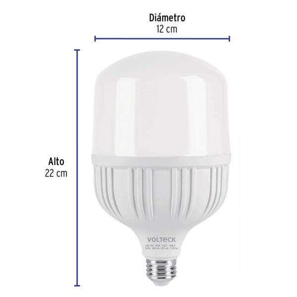 Foco Lampara LED 40W Alta potencia E26 Luz de dia
