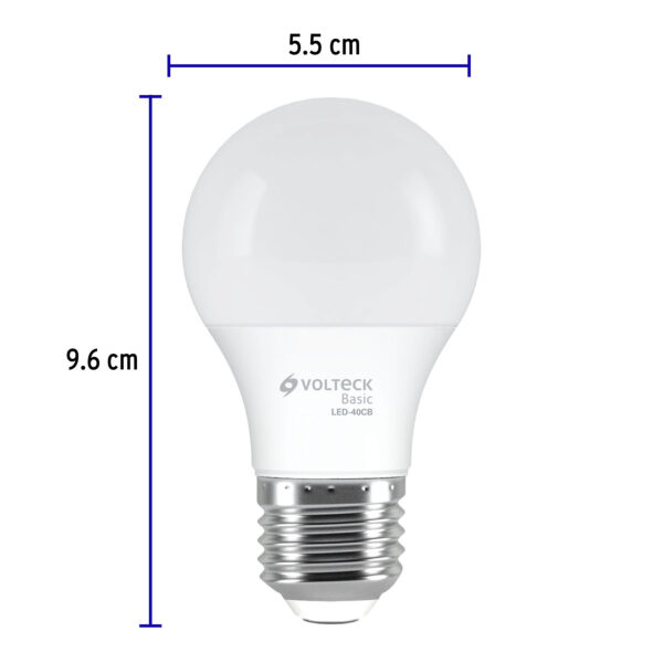 Foco Lampara LED 6W luz calida