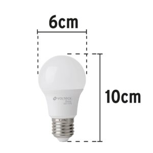 Foco Lampara LED 6W luz de dia Volteck Basic