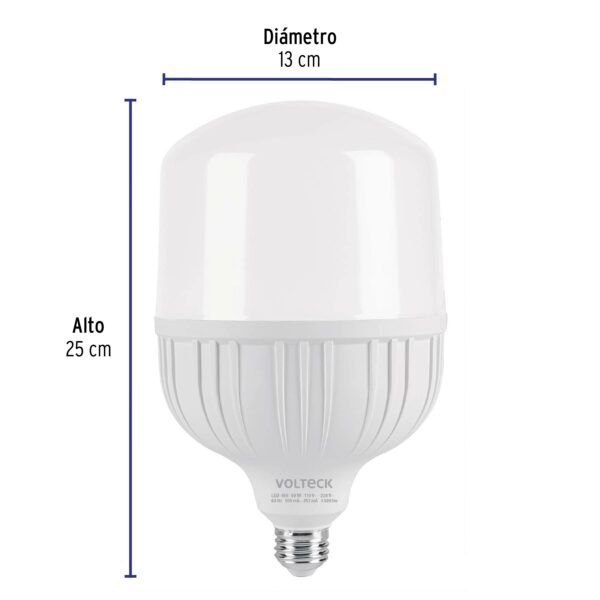 Foco Lampara LED 50W Alta potencia E26 Luz de dia