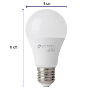 Foco Lampara LED 10W luz de dia Volteck Basic