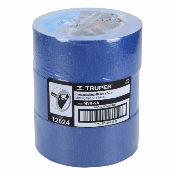 Cinta Masking tape Azul para Pintores 2" 50m