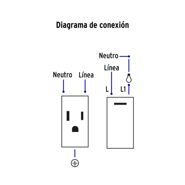Placa armada negra 2 interruptores y contacto 1 mod,Lisboa