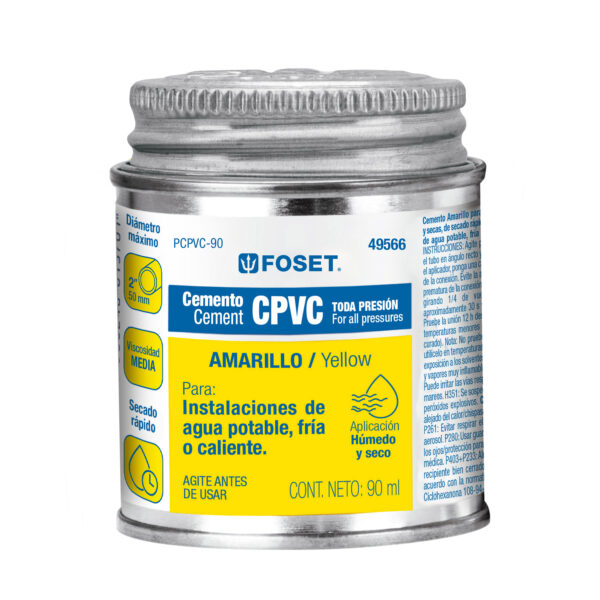 Cemento para CPVC bote 90 ml