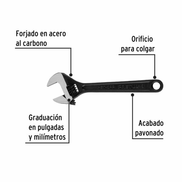 Perico Pavonado 8" Pretul