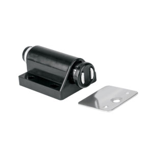 Piston Magnetico para puerta / cajon, negro. Hermex