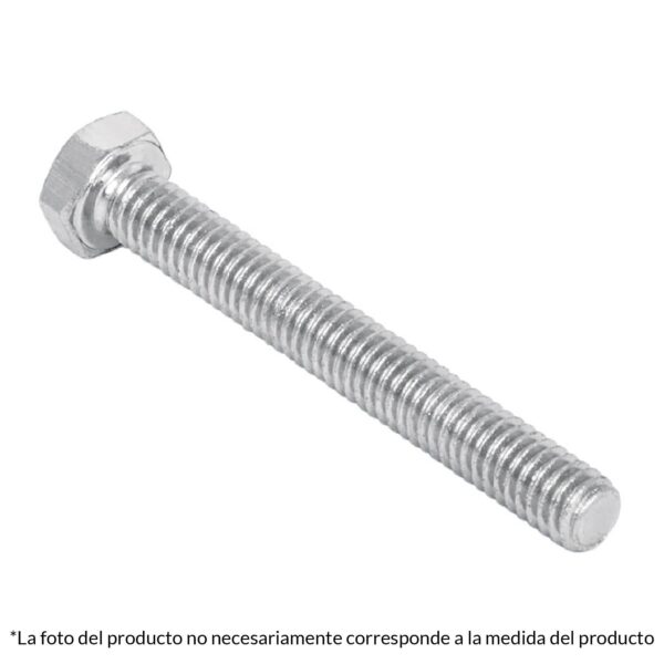 Tornillo tipo maquina, 1/4 x 1", bolsa con 100 pzas