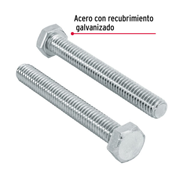 Tornillo tipo maquina, 5/16 x 2-1/2", bolsa con 60 pzas