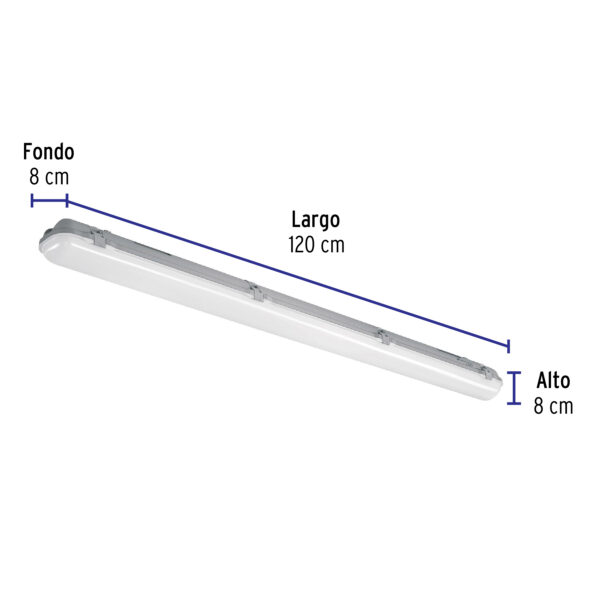 Luminario de sobreponer 36W de LED