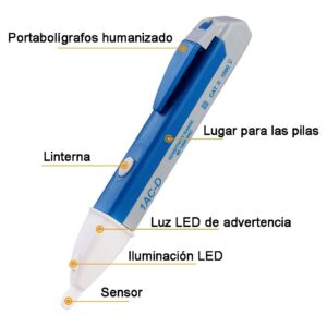 Tester Sensor Detector De Voltaje 90-1000v Lapiz Pluma