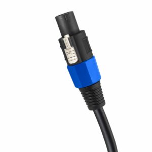 Cable Plug 6.3mm a Speakon Longitud 6m Profesional