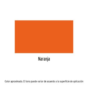 Pintura (Esmalte acrilico) en aerosol, naranja, Pretul