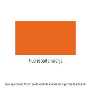 Pintura(Esmalte acrilico)aerosol,fluorescente,naranja,Pretul