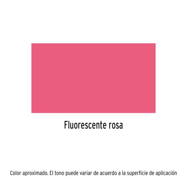 Pintura(Esmalte acrilico )aerosol, fluorescente, rosa,Pretul