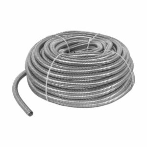 Tubo flexible metalico 1/2", rollo 50 m Volteck