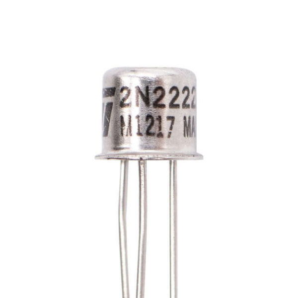 2N2222A Transistor NPN TO-18 Metálico