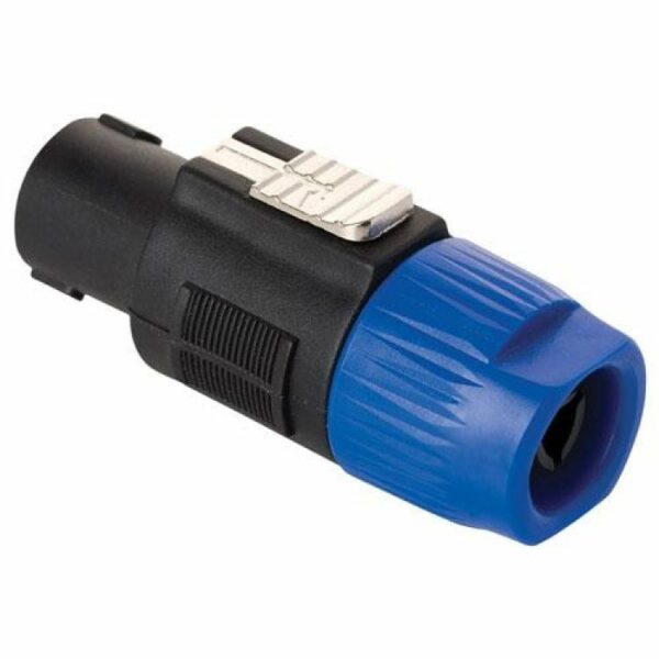 Plug Speakon tipo Neutrik para 4 vias