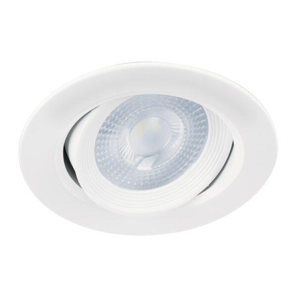 Empotrado, redondo, 5 W, 6500k, LED, blanco