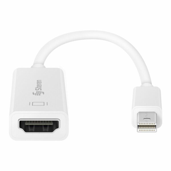 Adaptador de Mini DisplayPort a conector HDMI para mac y pc compatible Thunderbolt