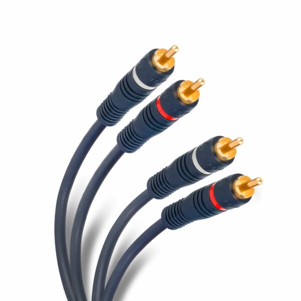 Cable Elite RCA 2 plug a 2 plug de 1.8m