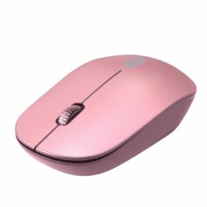 Mouse óptico inalámbrico rosa de 1200 DPIS