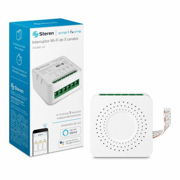 Interruptor Wi-Fi de 3 canales