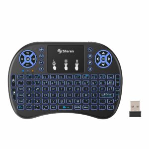 Mini teclado inalambrico con touch pad para smart TV