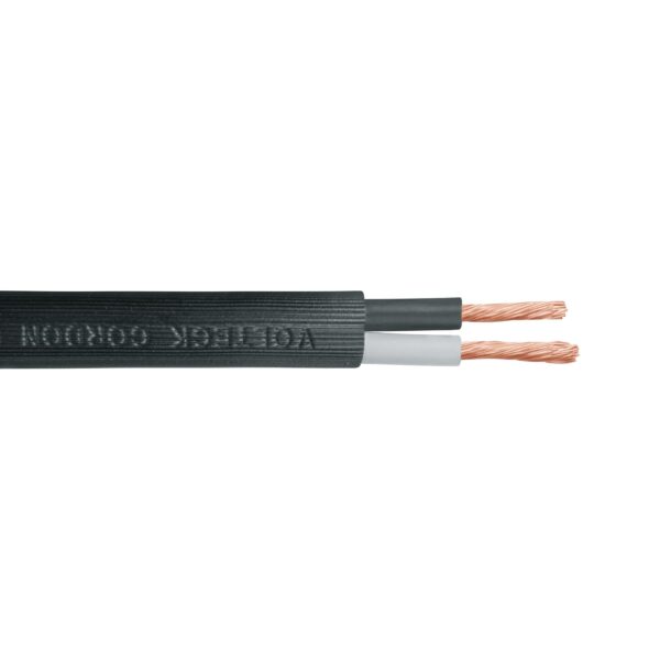 Cable uso rudo, 2 conductores, calibre 12, rollo de 100 m.