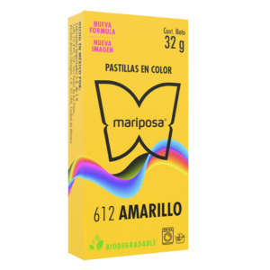 Colorante para Ropa Amarillo Mariposa 612