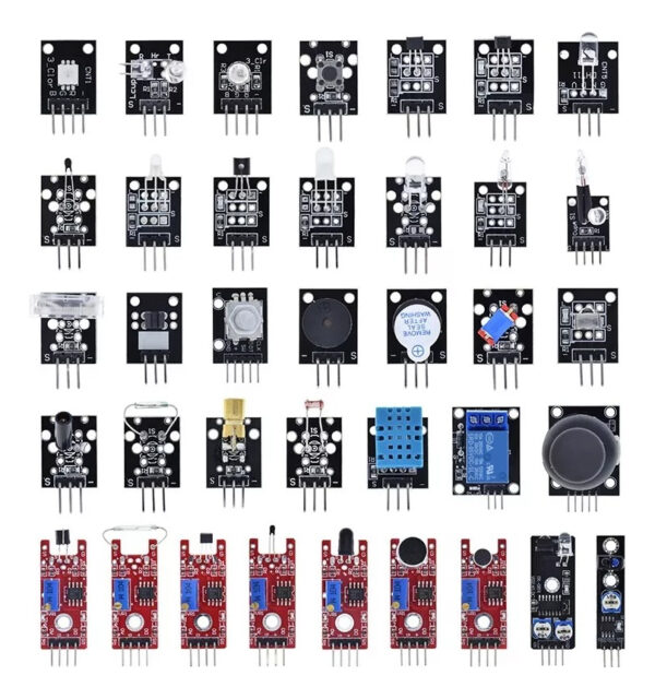 Kit De 37 Sensores Para Proyectos Electronica