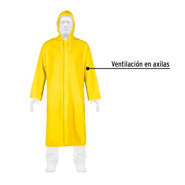 Gabardina impermeable PVC Chica Pretul