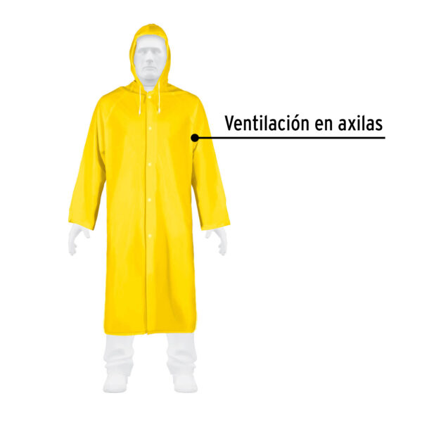 Gabardina impermeable PVC Chica Pretul