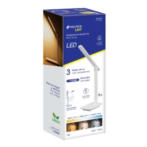 Lampara de LED 8W 5 niveles de iluminacion para escritorio